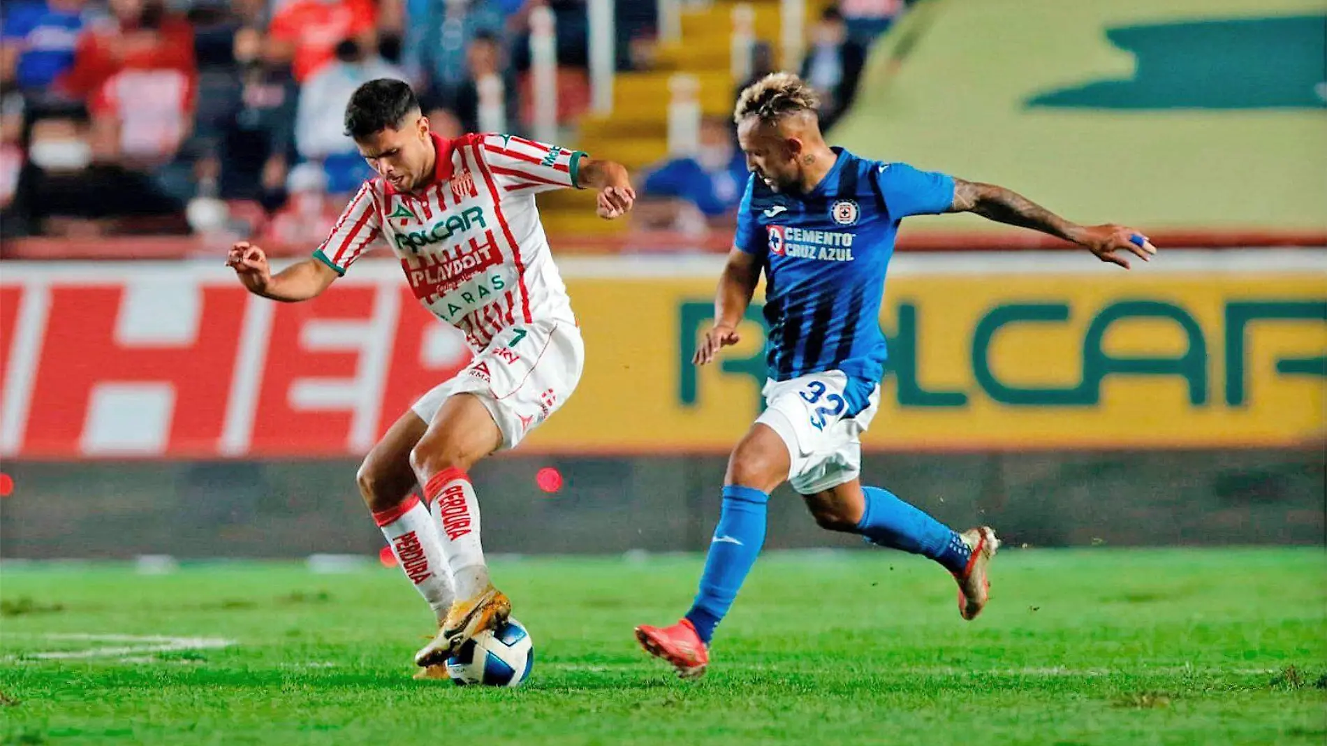 Necaxa vs Cruz Azul agosto 2021